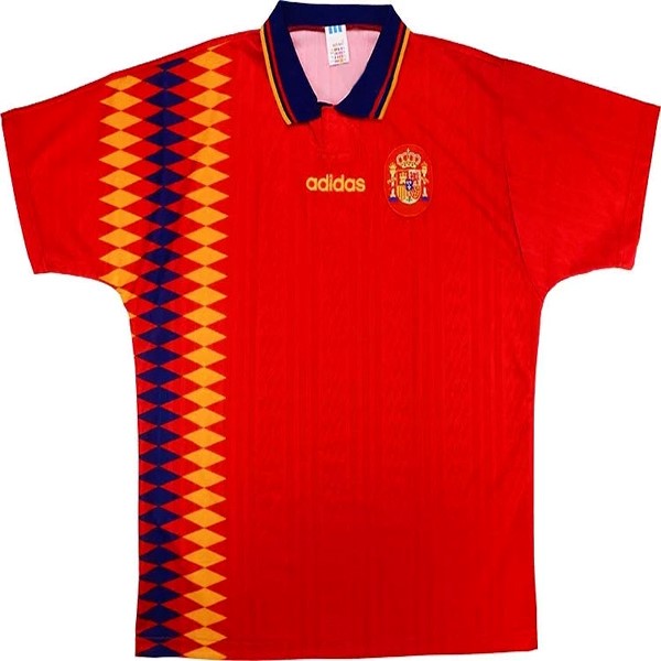 Camiseta España Primera equipación Retro 1994 Rojo
